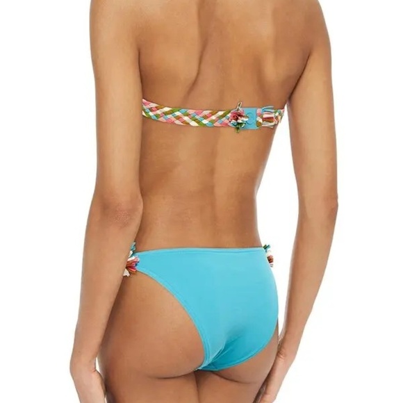 Mambo Pancho Fringed Triangle Bikini Top by Eres - Picture 3 of 7